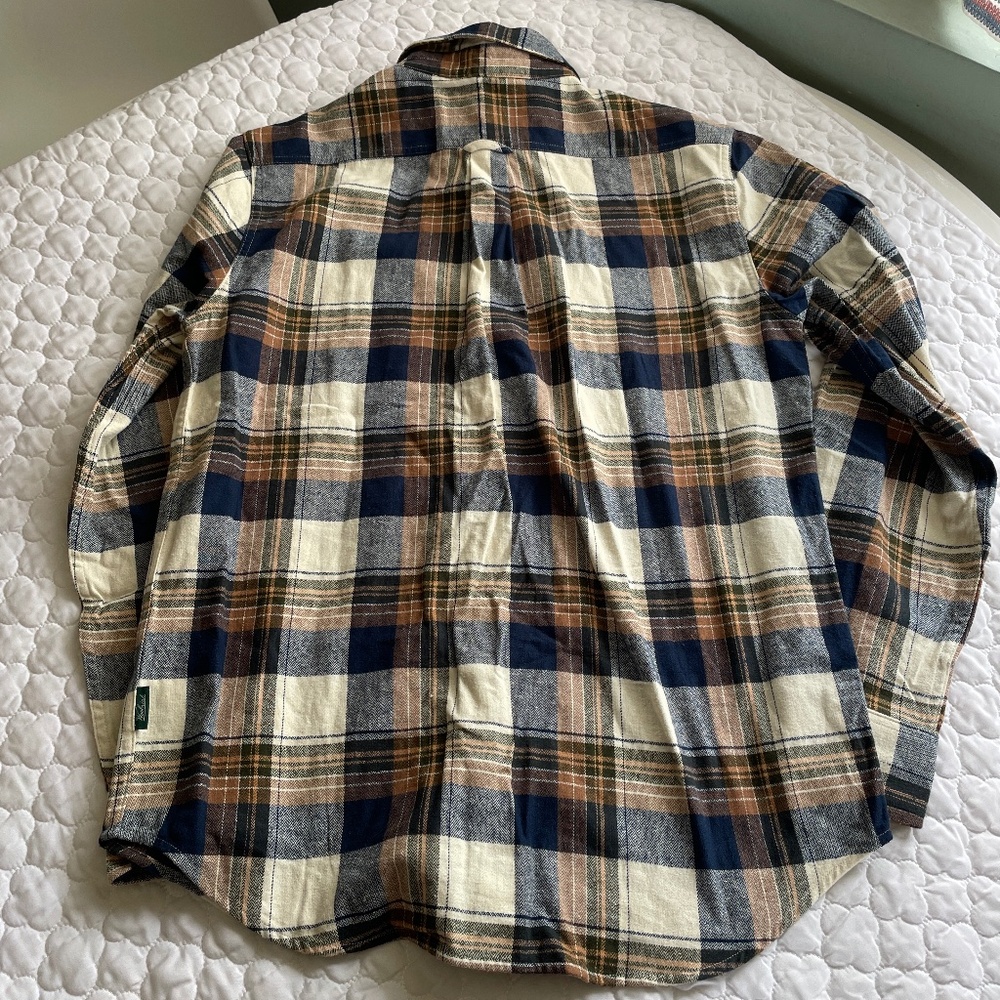 Woolrich Green Label Collection Flannel Size Medium - Picture 2 of 7